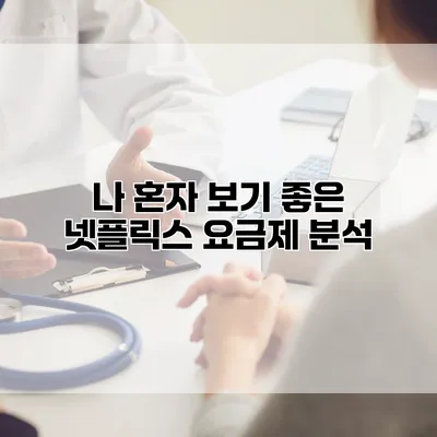 나 혼자 보기 좋은 넷플릭스 요금제 분석