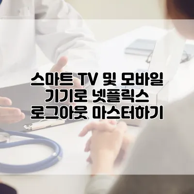 스마트 TV 및 모바일 기기로 넷플릭스 로그아웃 마스터하기