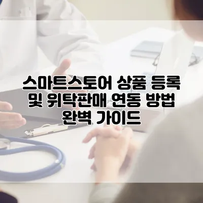 스마트스토어 상품 등록 및 위탁판매 연동 방법 완벽 가이드